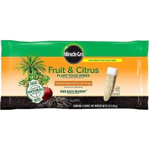 Miracle Gro Fruit Citrus Fertilizer Spikes 1