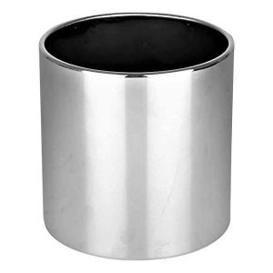 Stainless Steel Satin Finish Classic Cylinder Pot 1