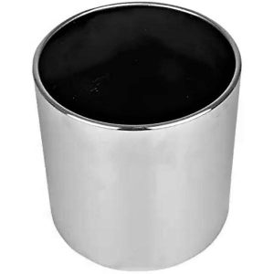 Stainless Steel Satin Finish Classic Cylinder Pot 3