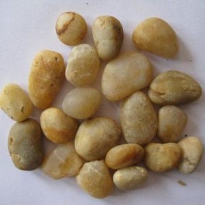 Yellow pebbles 3 5cm 3